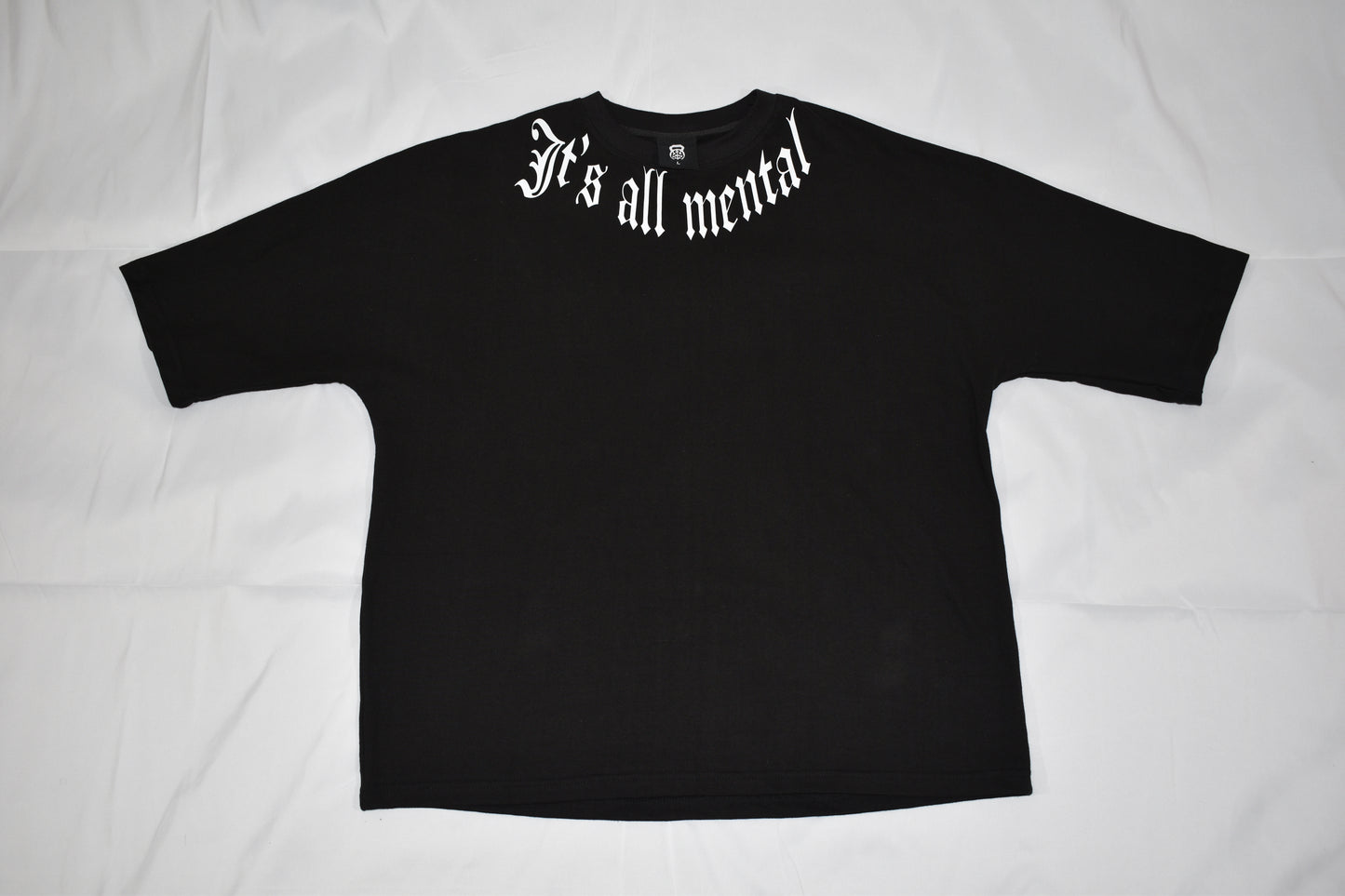 "It's All Mental" Heavy Oversized ID Tee
