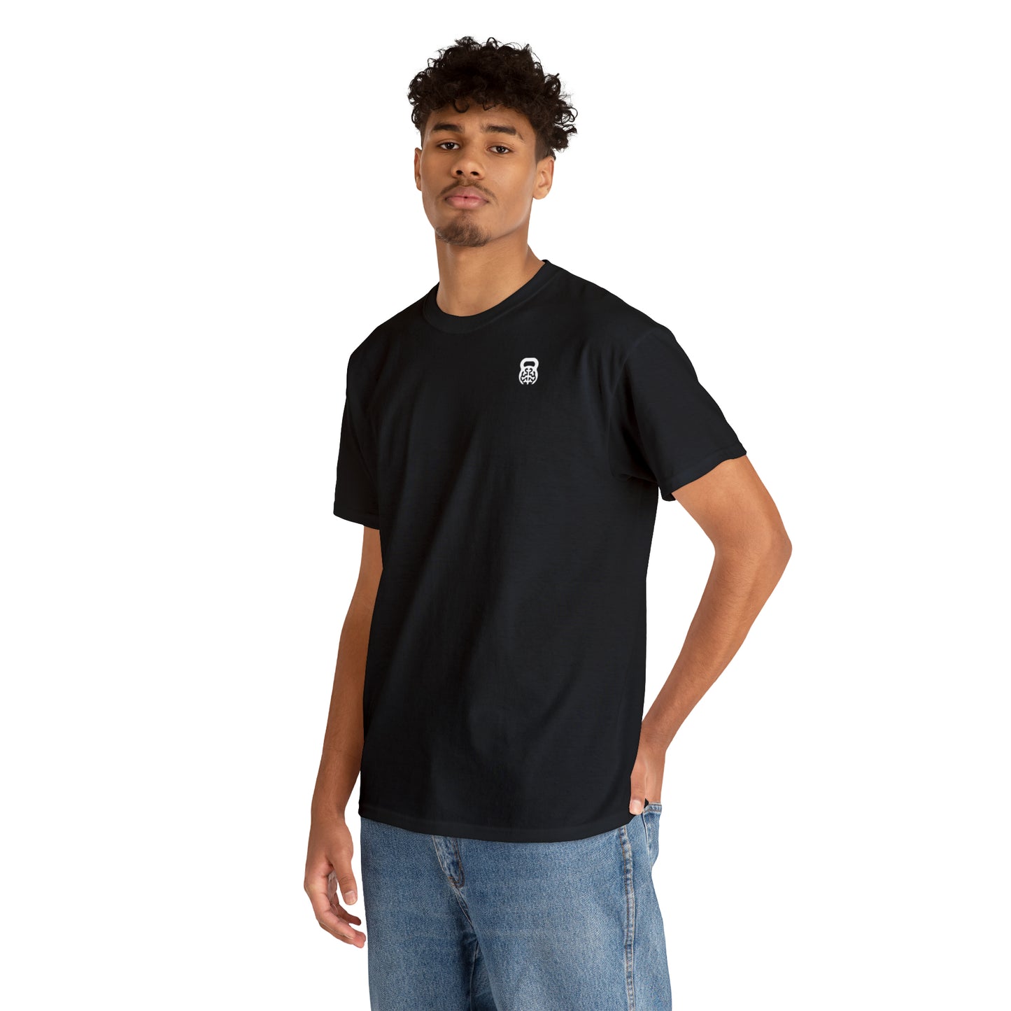 "Keep Showing Up" IDology Gym Wear Unisex Heavy Cotton Tee