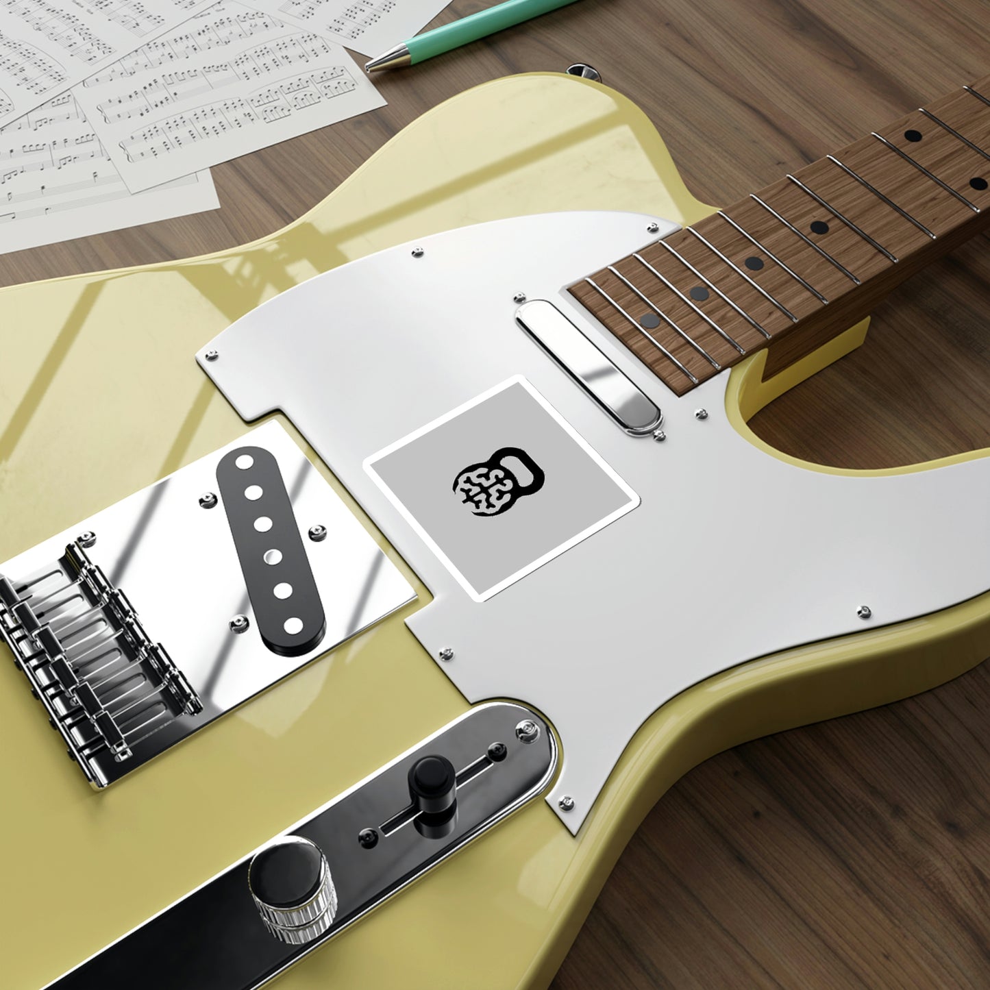 IDology Grey Logo Die-Cut Stickers