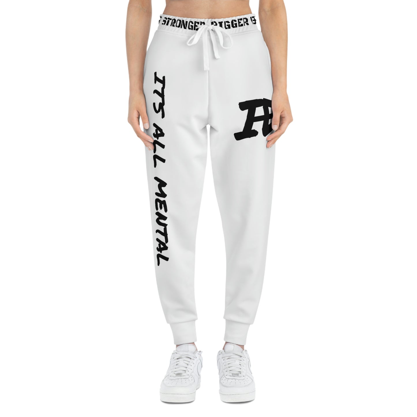 "Its All Mental" IDology Gym Wear Athletic Joggers AOP