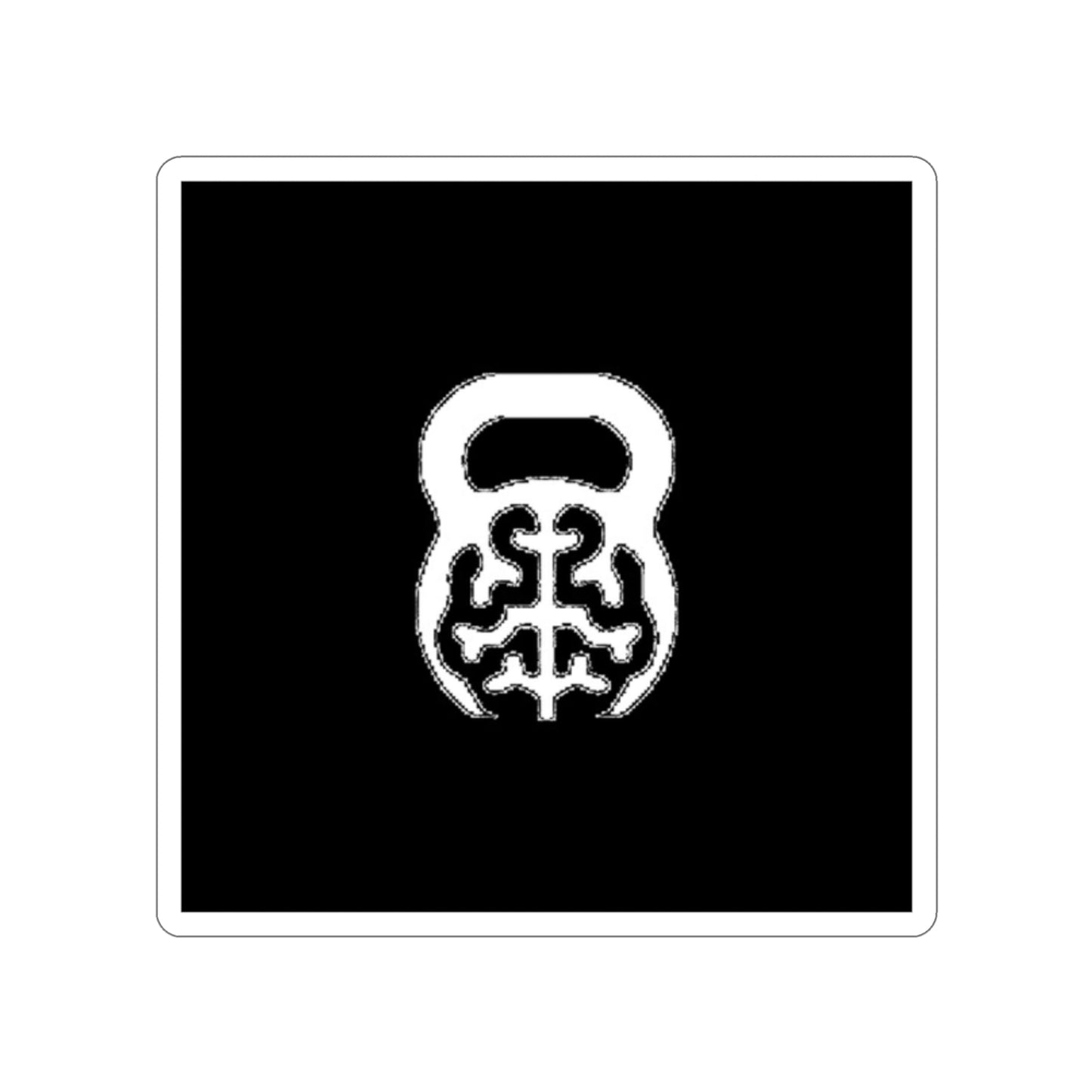 IDology Black Logo Die-Cut Stickers