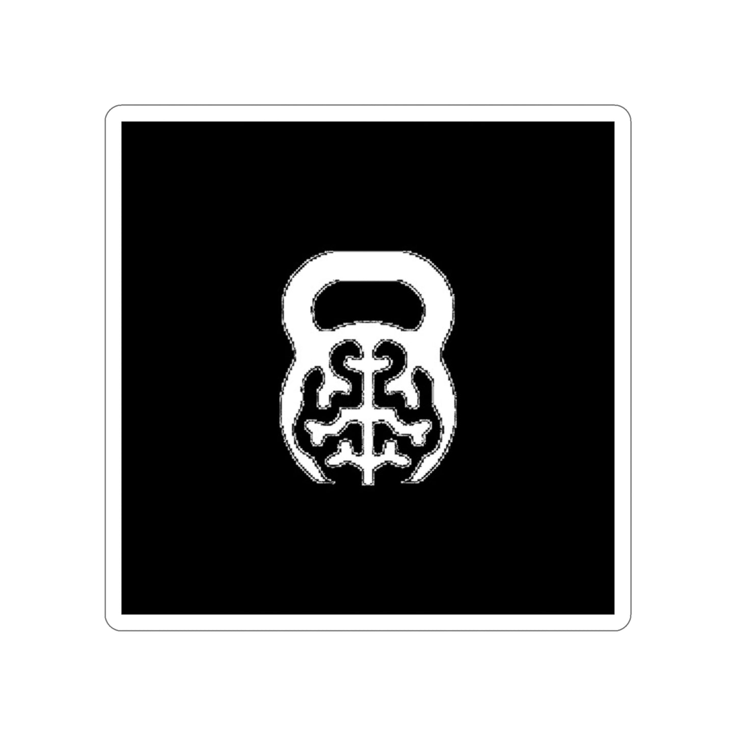 IDology Black Logo Die-Cut Stickers