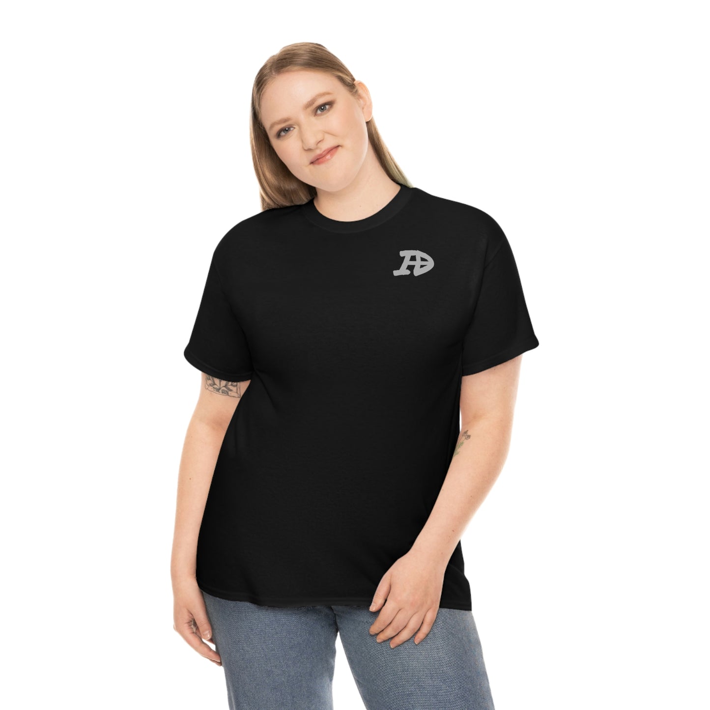 "You cannot outwork me" IDology Gym Wear Unisex Heavy Cotton Tee
