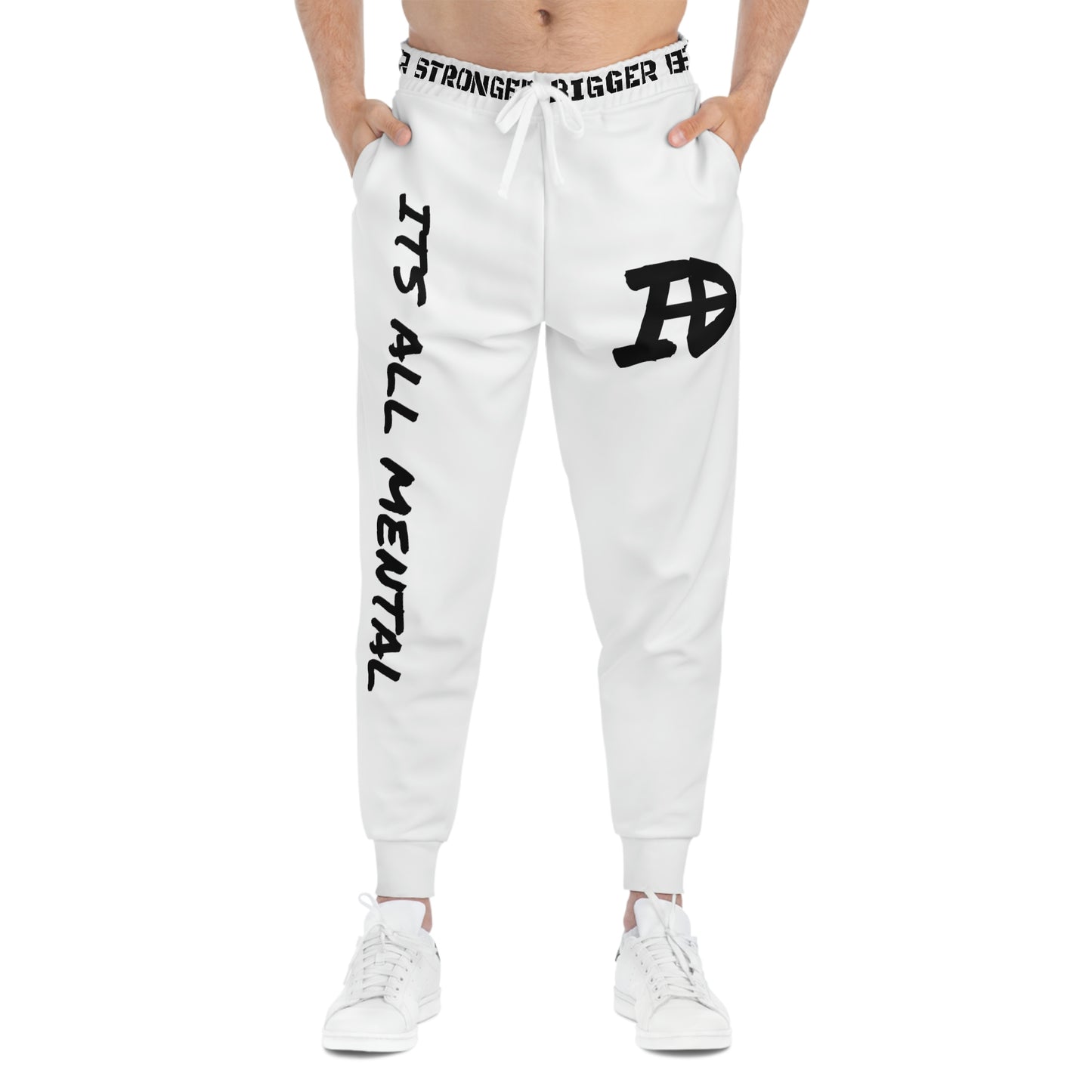"Its All Mental" IDology Gym Wear Athletic Joggers AOP