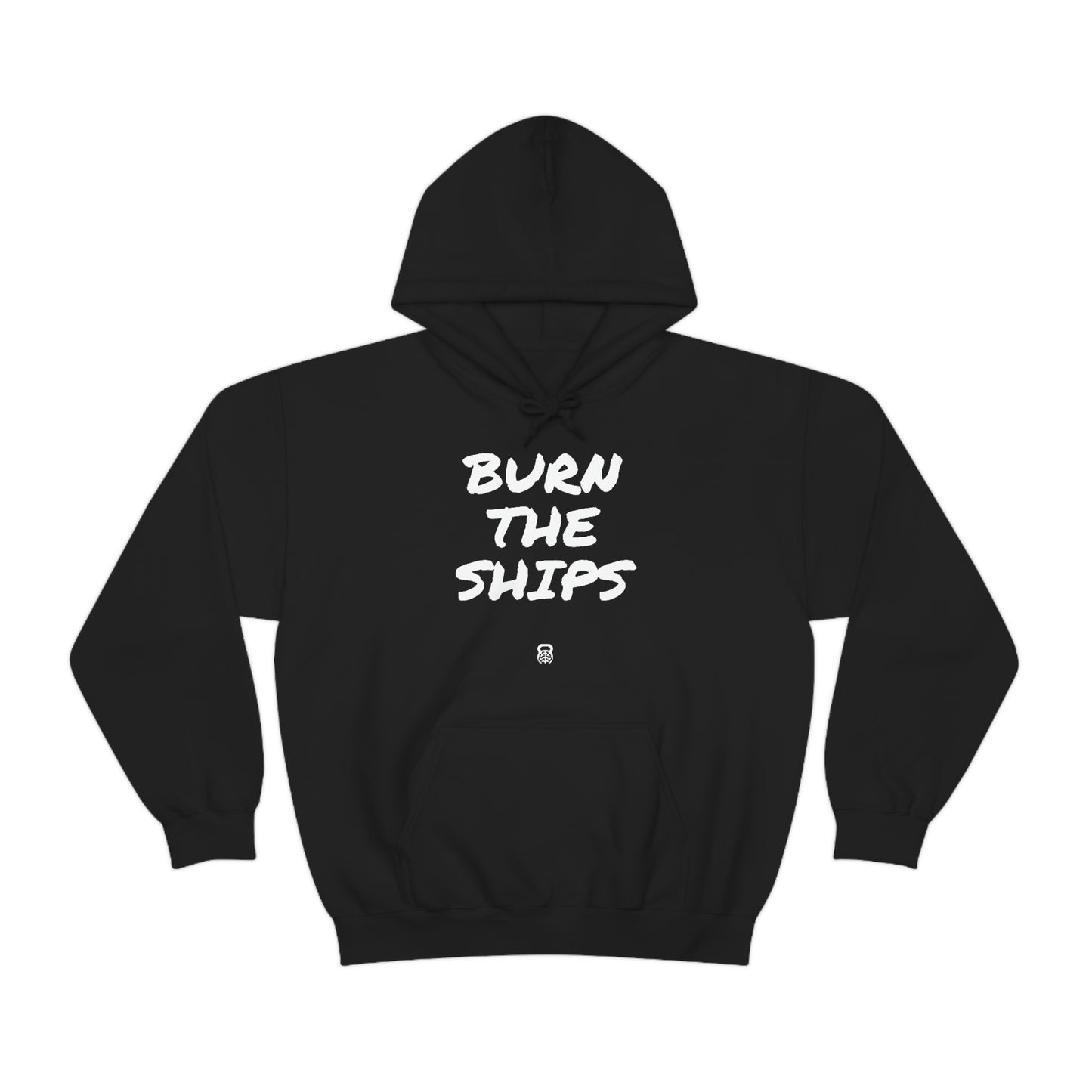 "Burn The Ships" IDology Unisex Heavy Blend™ Hooded Sweatshirt