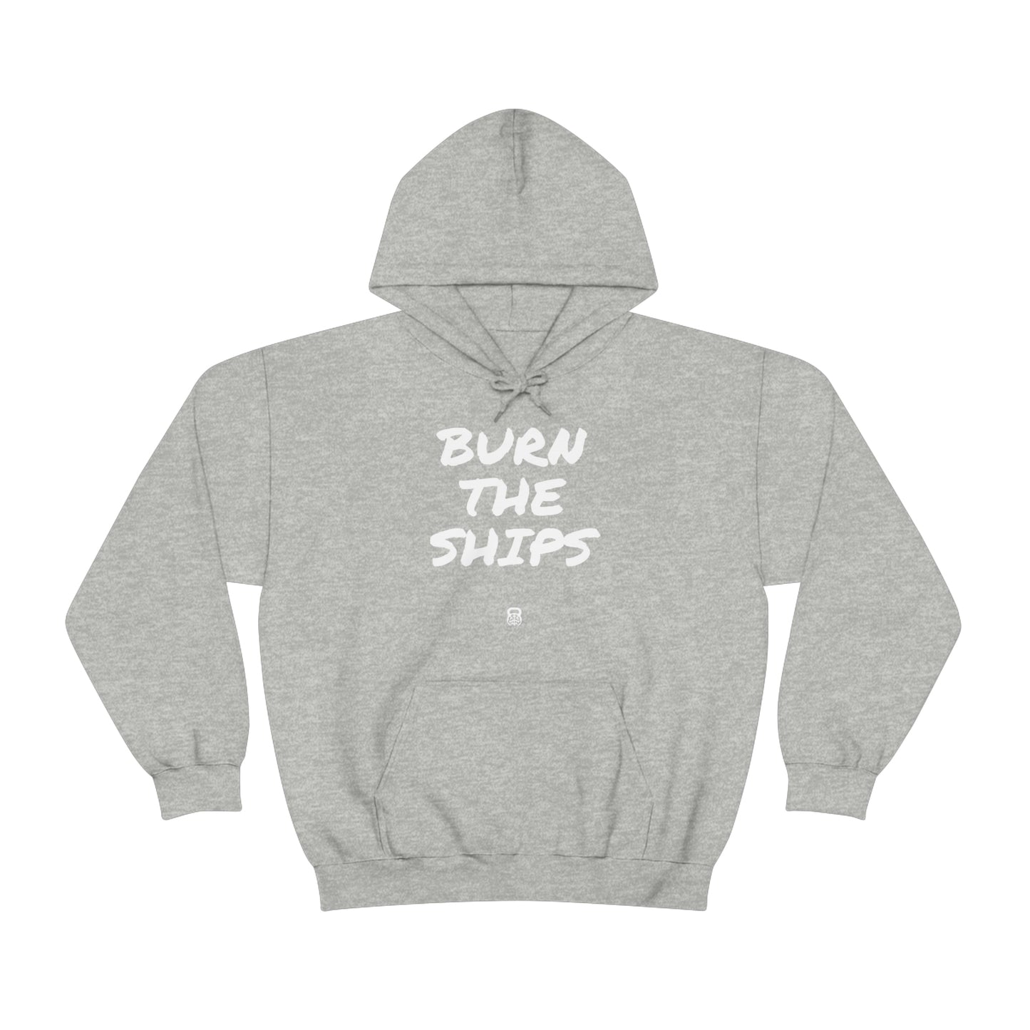 "Burn The Ships" IDology Unisex Heavy Blend™ Hooded Sweatshirt