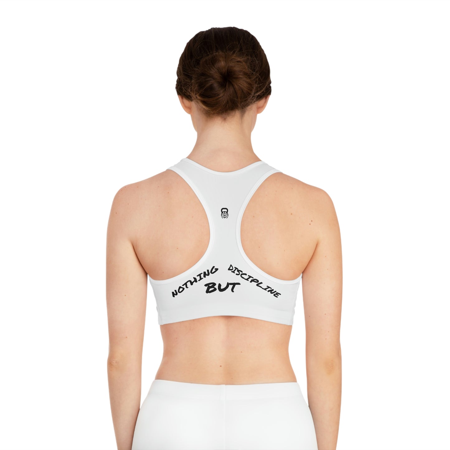 "Nothing But Discipline" IDology Womens Sports Bra