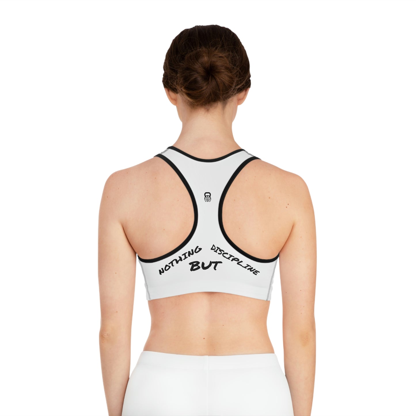 "Nothing But Discipline" IDology Womens Sports Bra