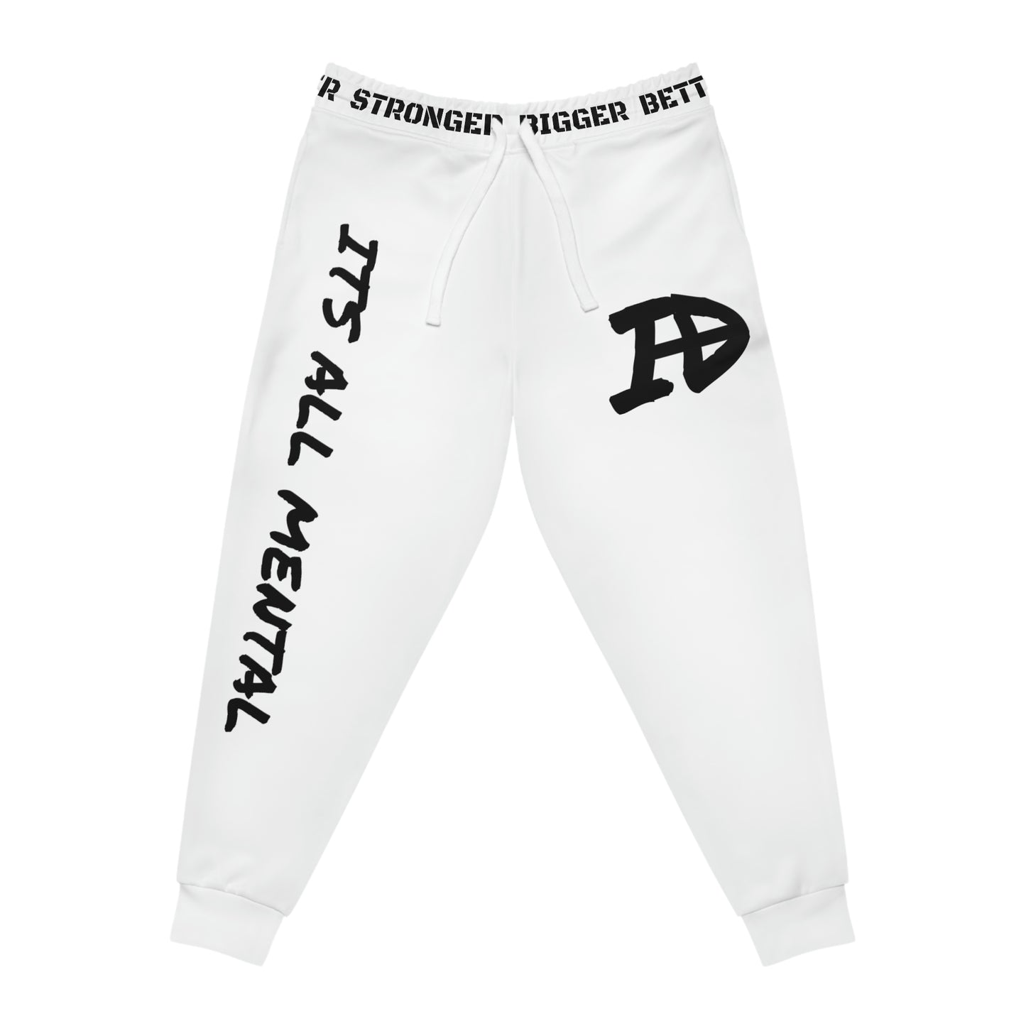 "Its All Mental" IDology Gym Wear Athletic Joggers AOP