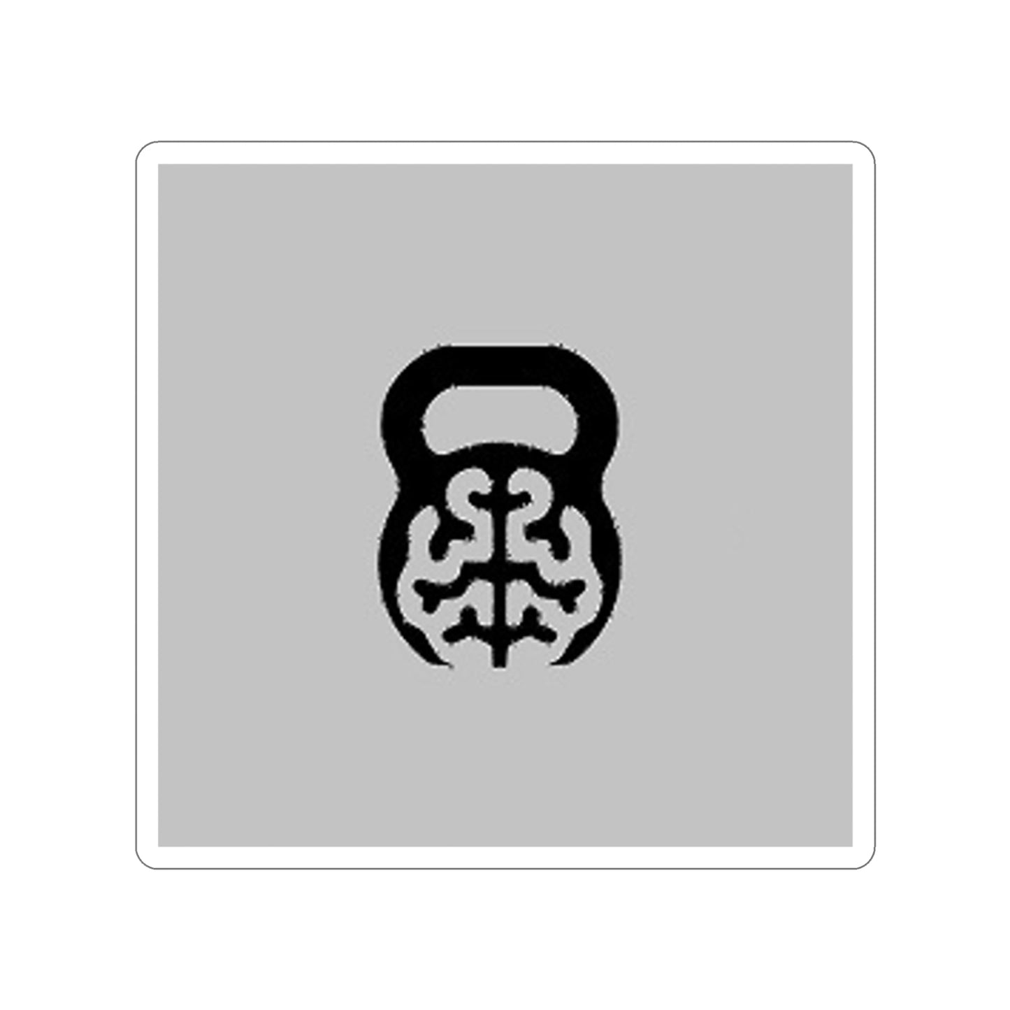 IDology Grey Logo Die-Cut Stickers